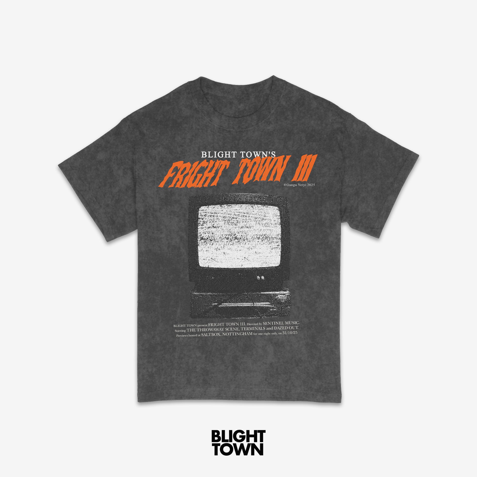FRIGHT TOWN III EVENT TEE